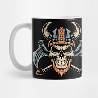 American Traditional Vikings Tattoo Mug